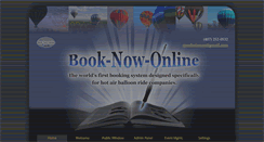 Desktop Screenshot of book-now-online.com